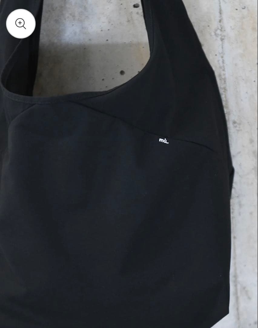 【mù_ 】 POSTMAN BAG / BLACK