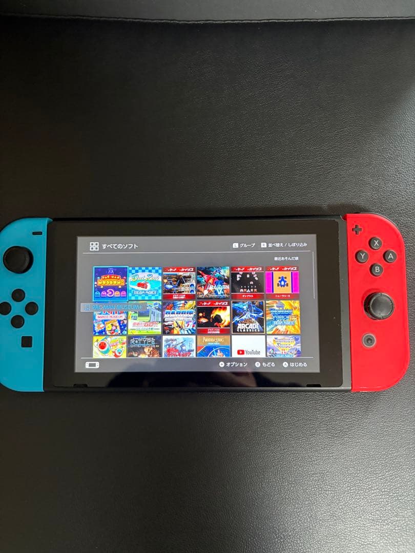 Nintendo Switch本体　充電器&カセット付き