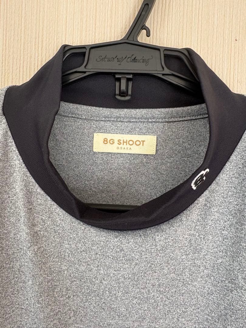 8G SHOOT ゴルフ Tシャツ グレー