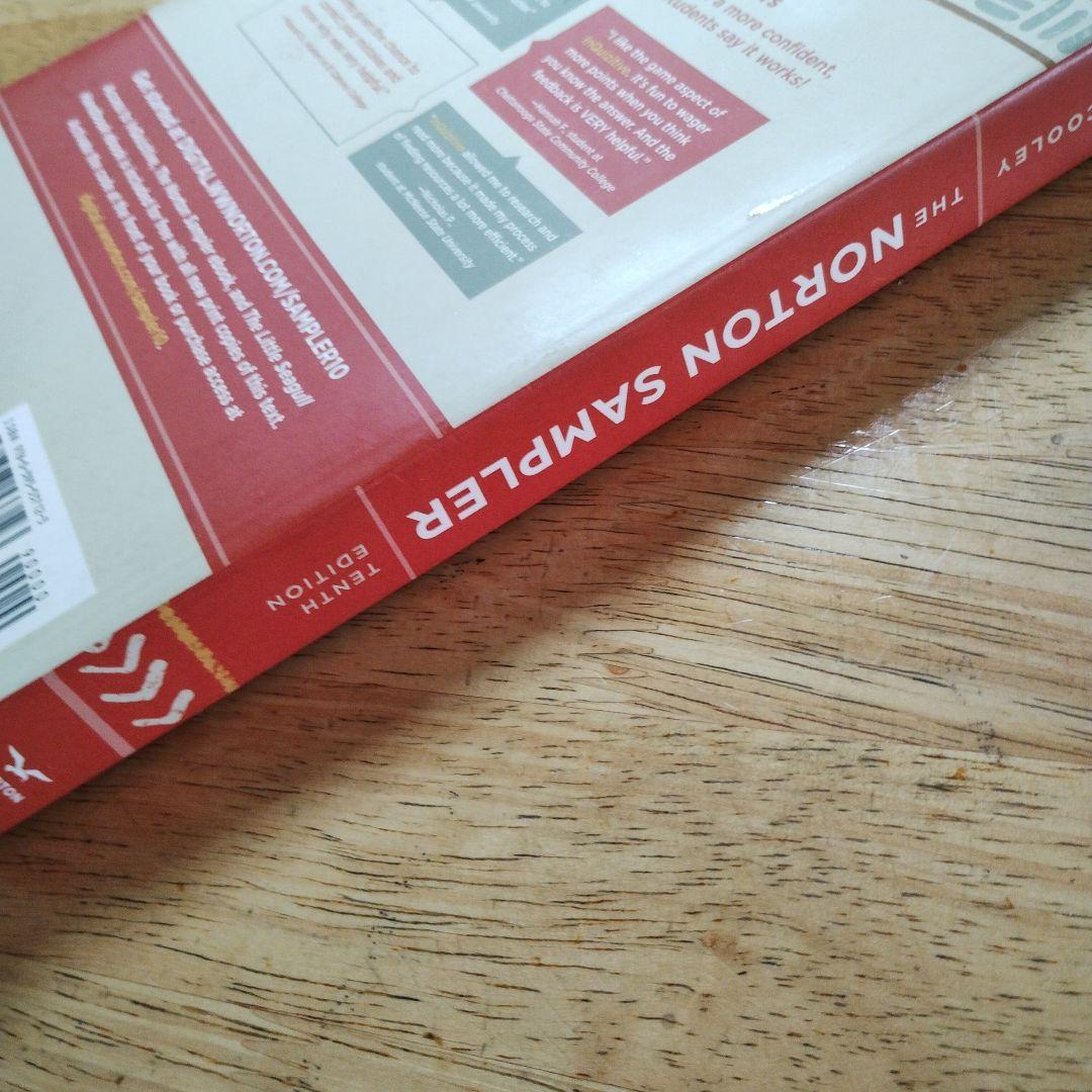 洋書 the norton sampler  tenth edition
