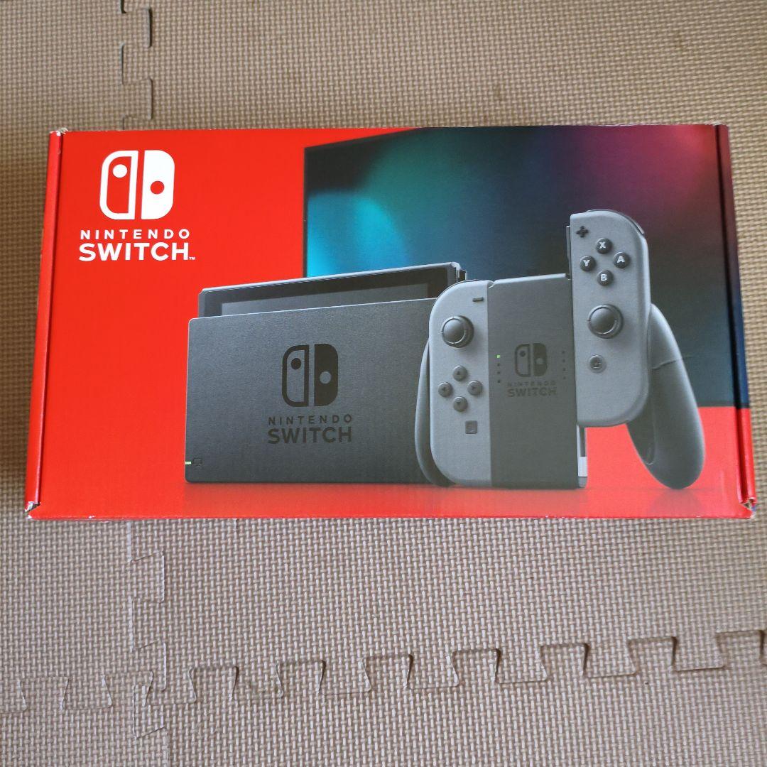 Nintendo Switch 本体 グレー 付属品完備