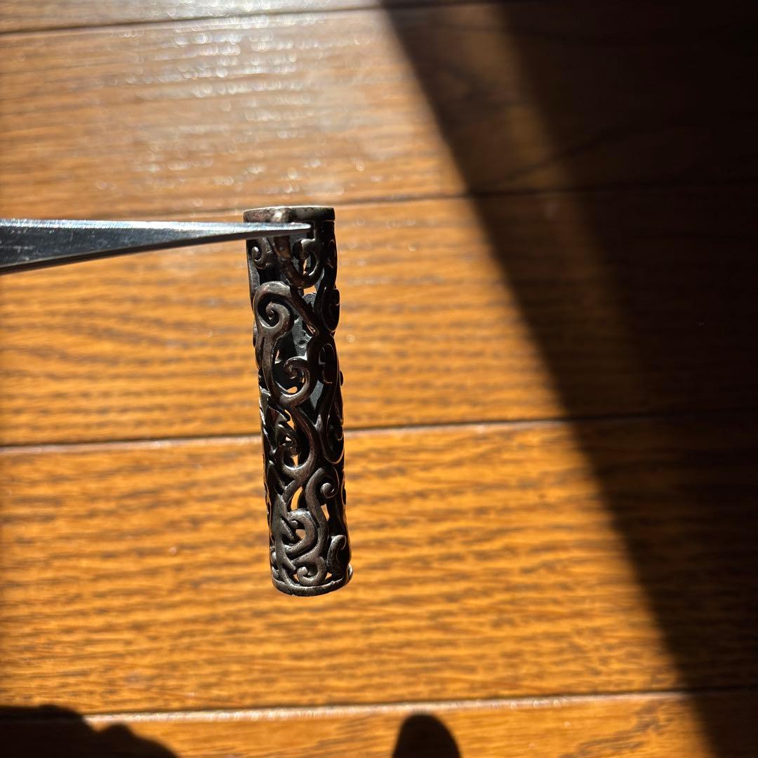 シルバーアクセサリー　シガレットケースネックレス