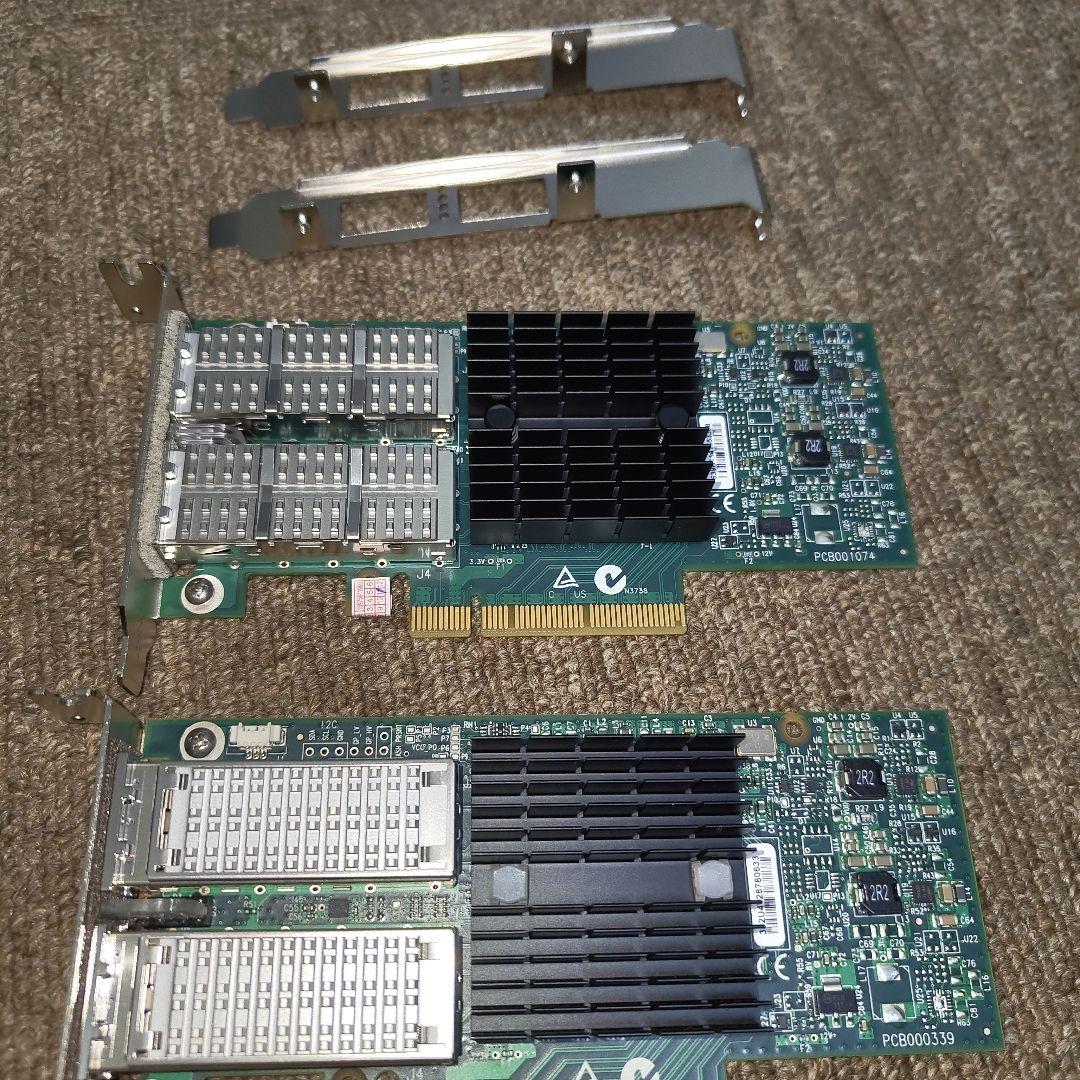2個セット Mellanox Connectx-3 MCX354A-FCBT