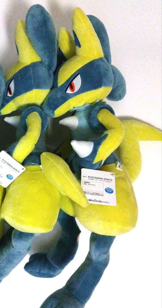 ポケットモンスター めちゃもふぐっとぬいぐるみ メタモン7体 黄色いルカリオ2体