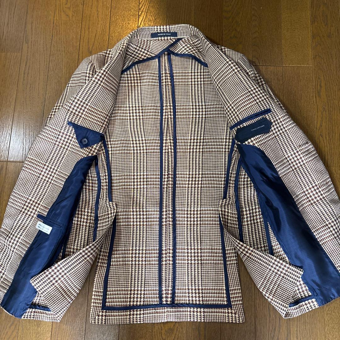 ⭐️ヒロさま専用【美品、近年モデル】TAGLIATORE リネン混 ジャケット