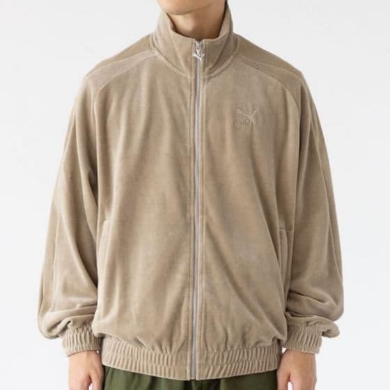 【新品】 PUMA ベロア トラックジャケット ＆ トラックパンツ L