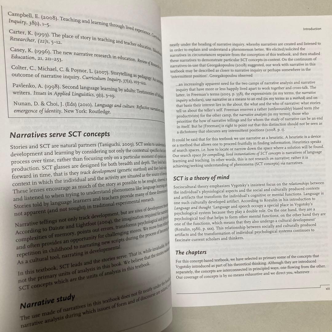洋書 Sociocultural Theory in Second Language