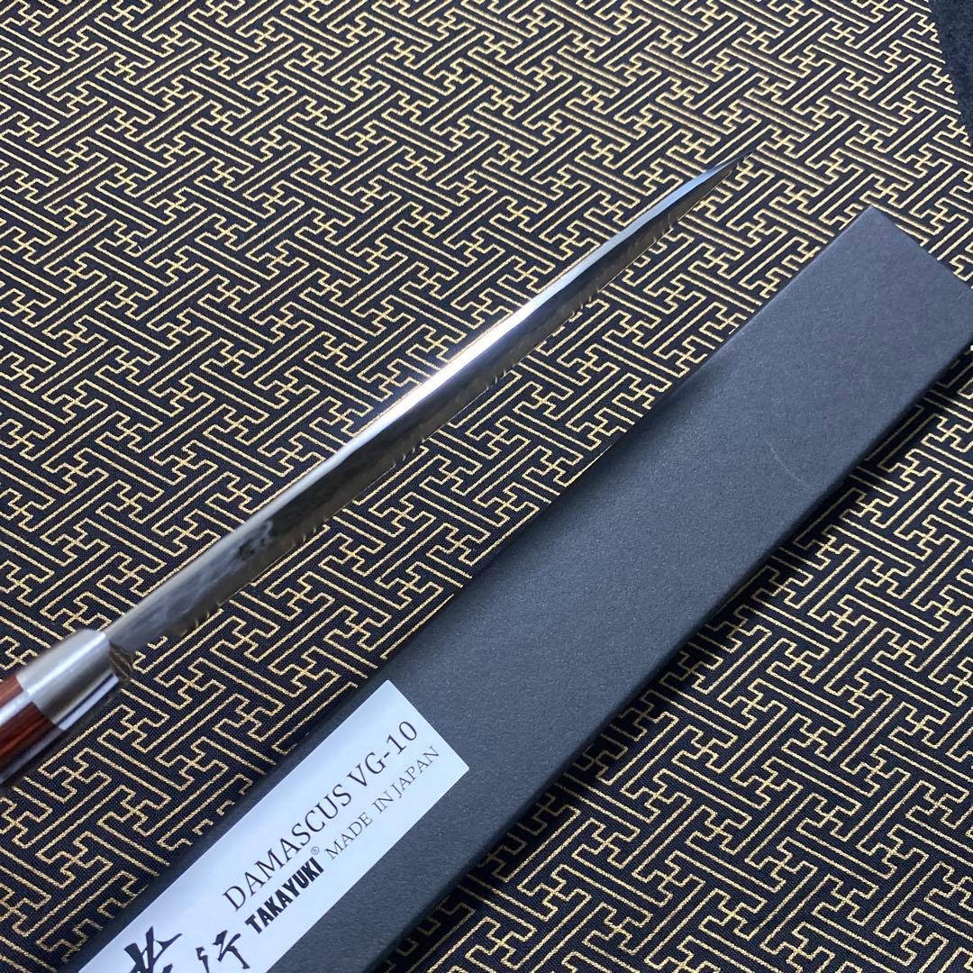 堺 孝行 33層 槌目 ダマスカス VG10 ペティナイフ 150mm