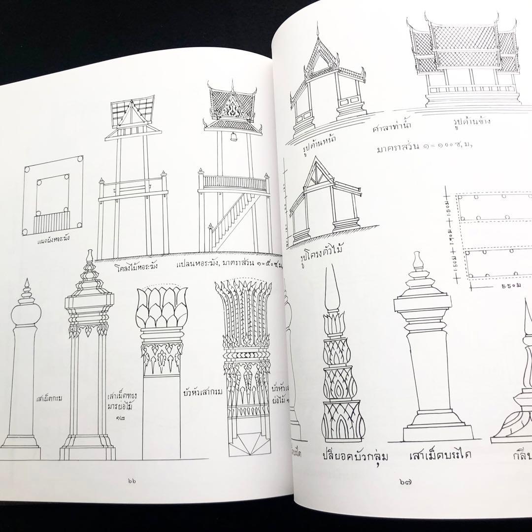 図案集「タイの建築と文様」1999年 WADSILP