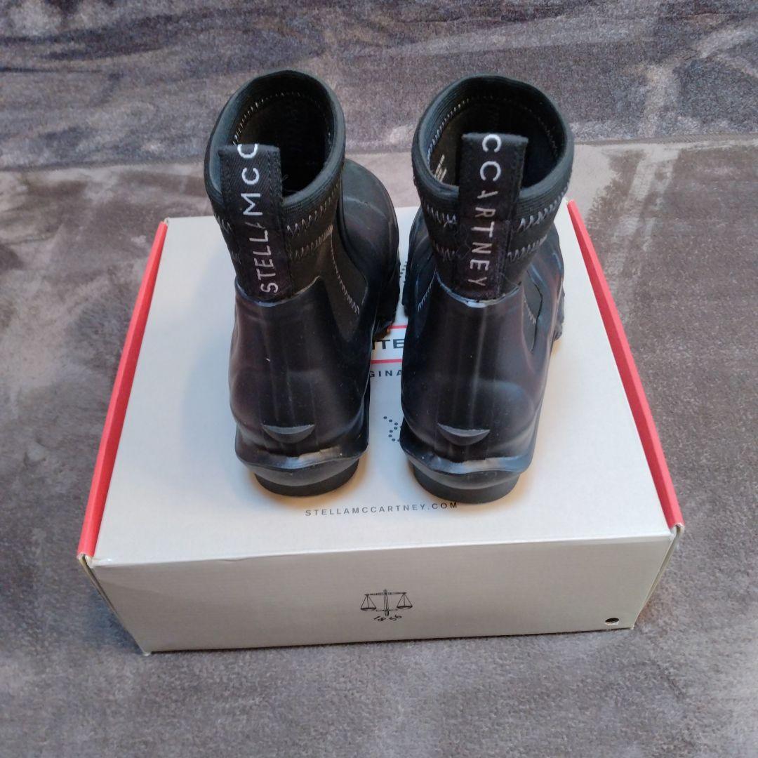 STELLA McCARTNEY ブラックレインブーツ