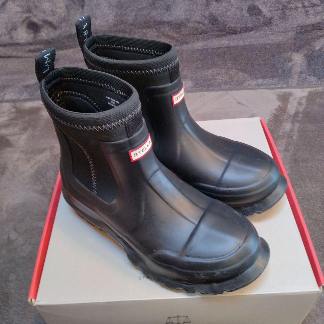 STELLA McCARTNEY ブラックレインブーツ