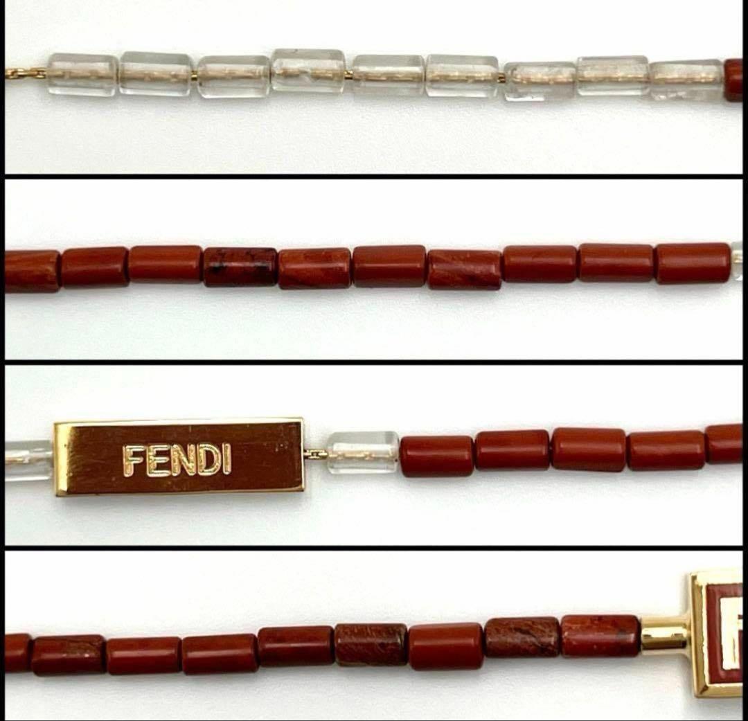 【超美品】フェンディ　FENDI メンズ　ネックレス