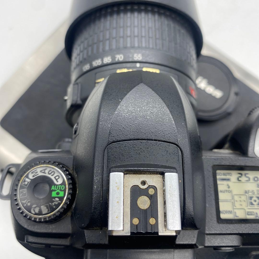 NIKON デヂタル一眼レフカメラ　純正品レンズ付属