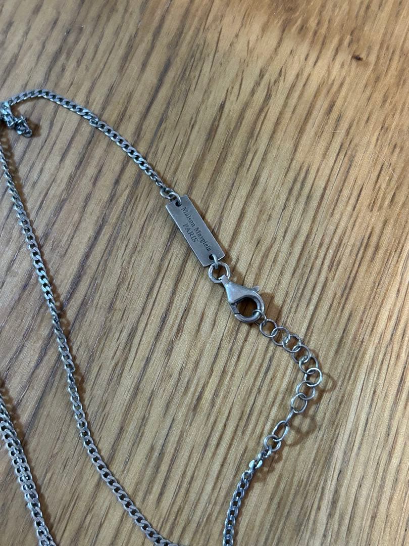 Maison Margiela シルバーネックレス　ツイスト