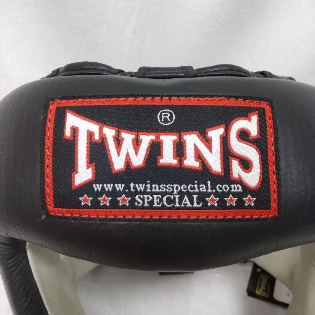 TWINS ヘッドギア M ムエタイ ボクシング レザー 訳あり