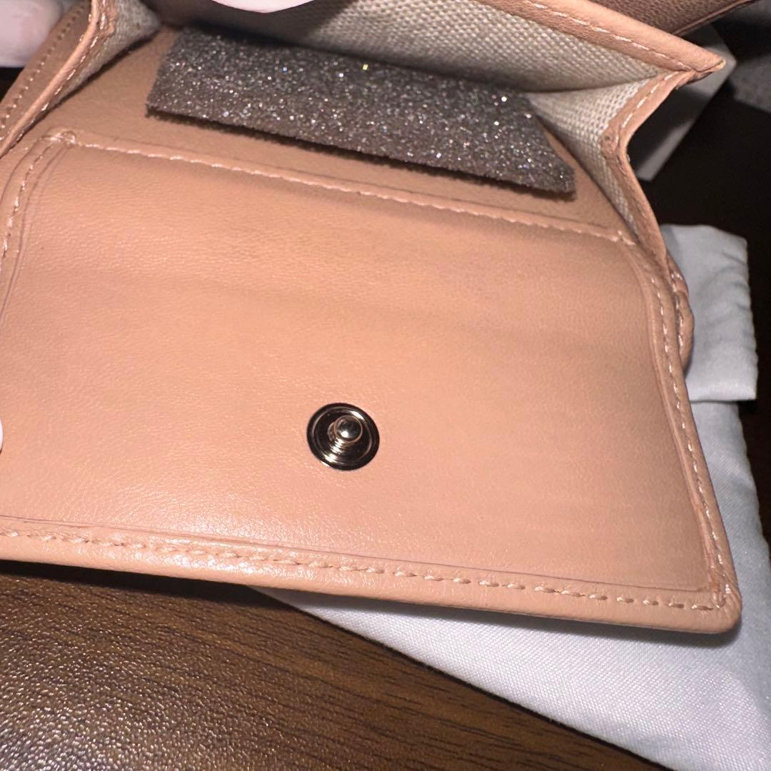 【新品】JIMMY CHOO ジミーチュウ 三つ折り財布 スタッズ レディース