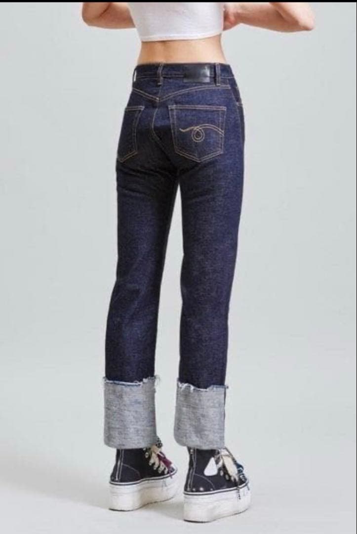 定価83600円 R13 COURTNEY SLIM W CUFF 赤耳