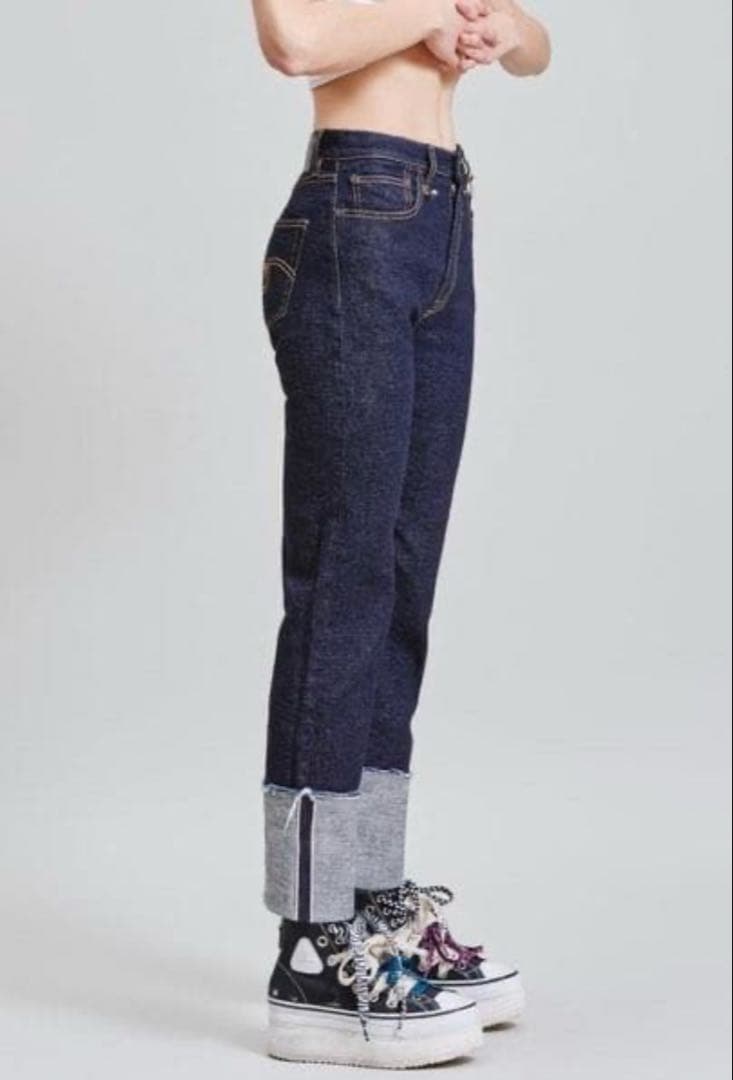 定価83600円 R13 COURTNEY SLIM W CUFF 赤耳
