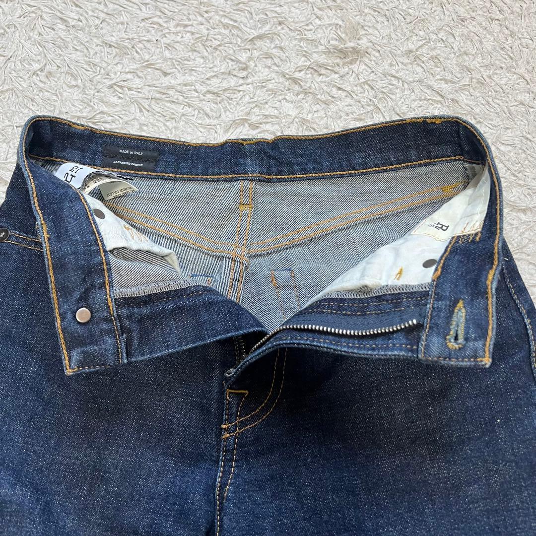 定価83600円 R13 COURTNEY SLIM W CUFF 赤耳