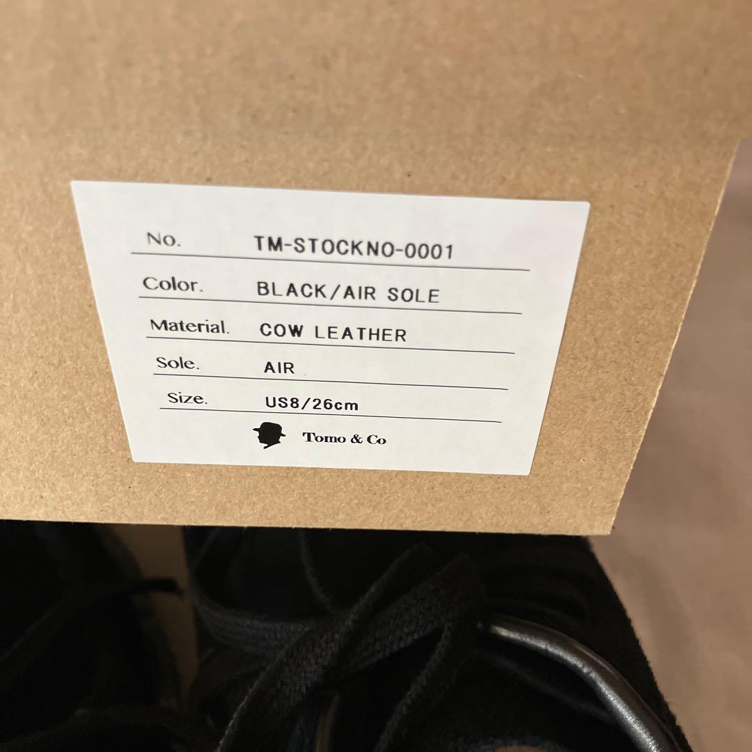 tomo&co. × stock no. エアーモカシン 26cm ブーツ