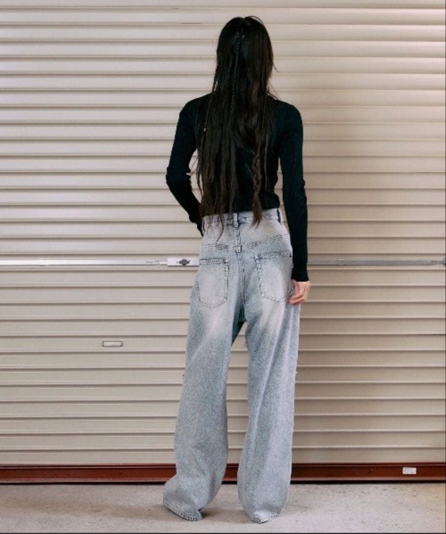 THINGS THAT MATTER ニーカッティングデニム