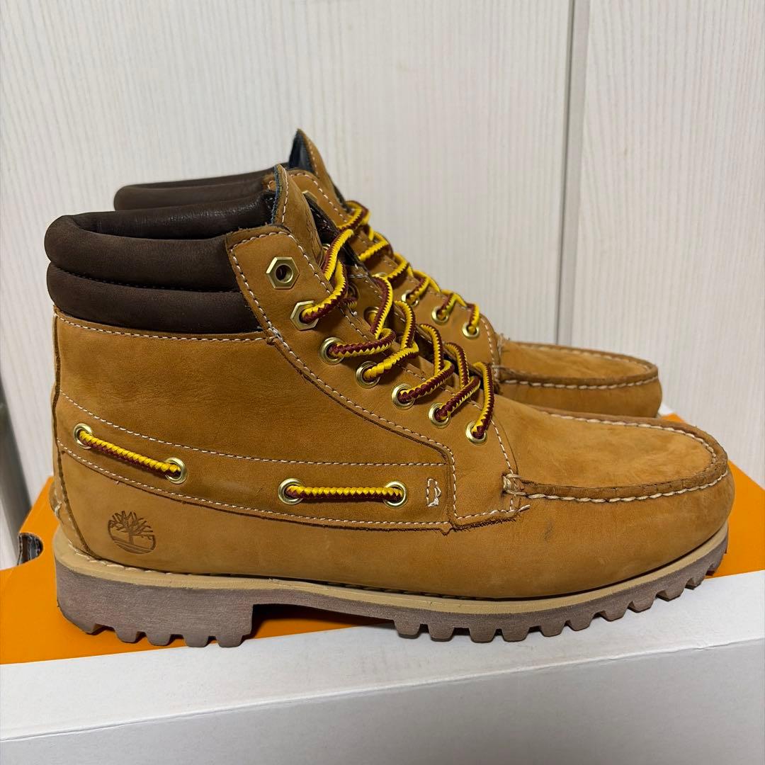 Timberland オーセンティックス モカシン チャッカブーツ イエロー
