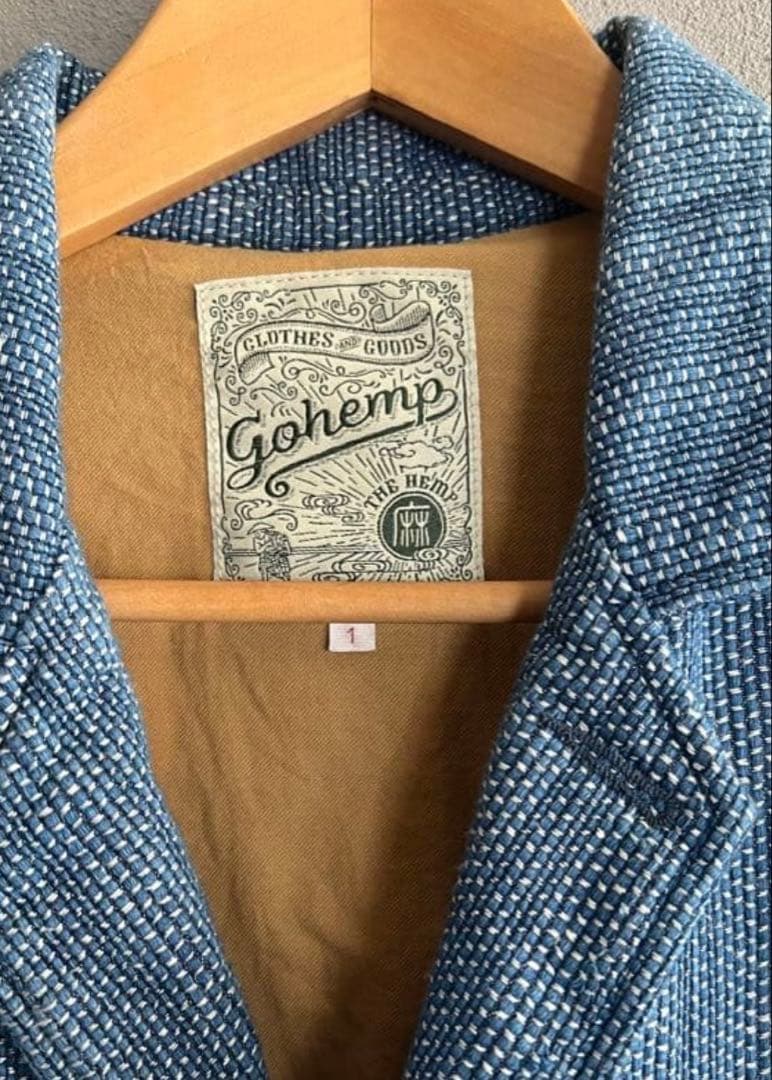 Gohemp ヘンプコットンドビー　セットアップ