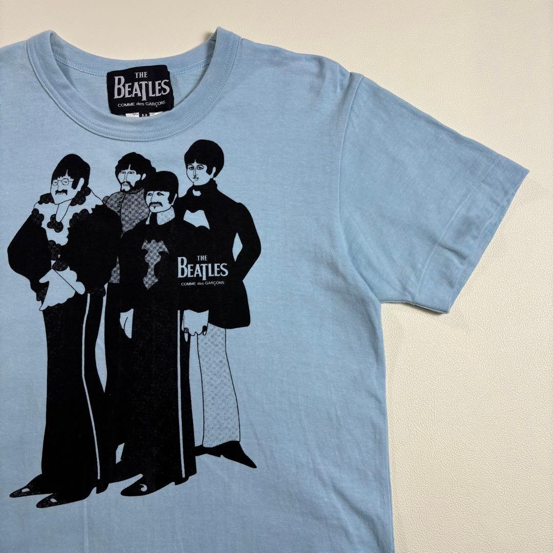 コムデギャルソン ビートルズ Tシャツ AD2012 アーカイブ 水色 コラボ