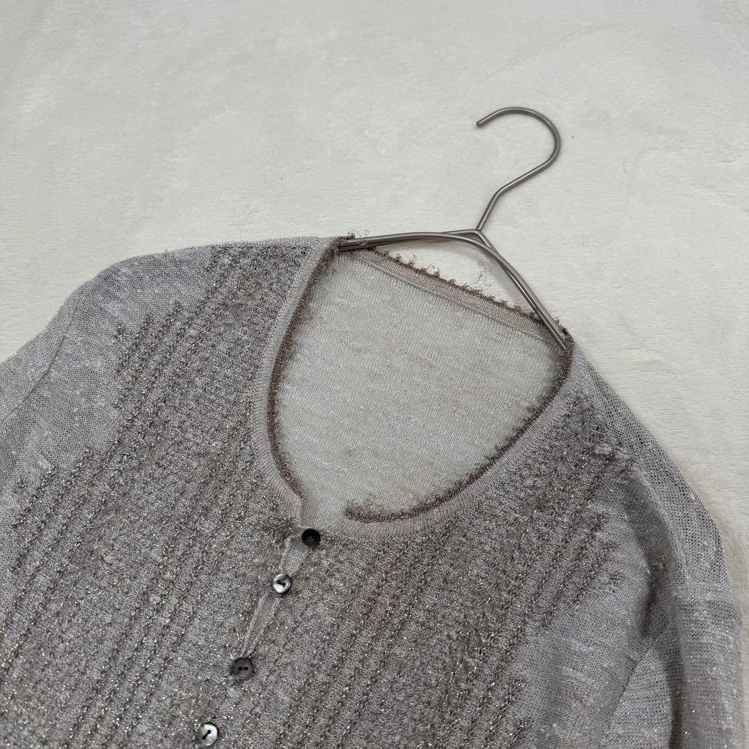 haat ISSEY MIYAKE ラメ デザイン ワンピース 2