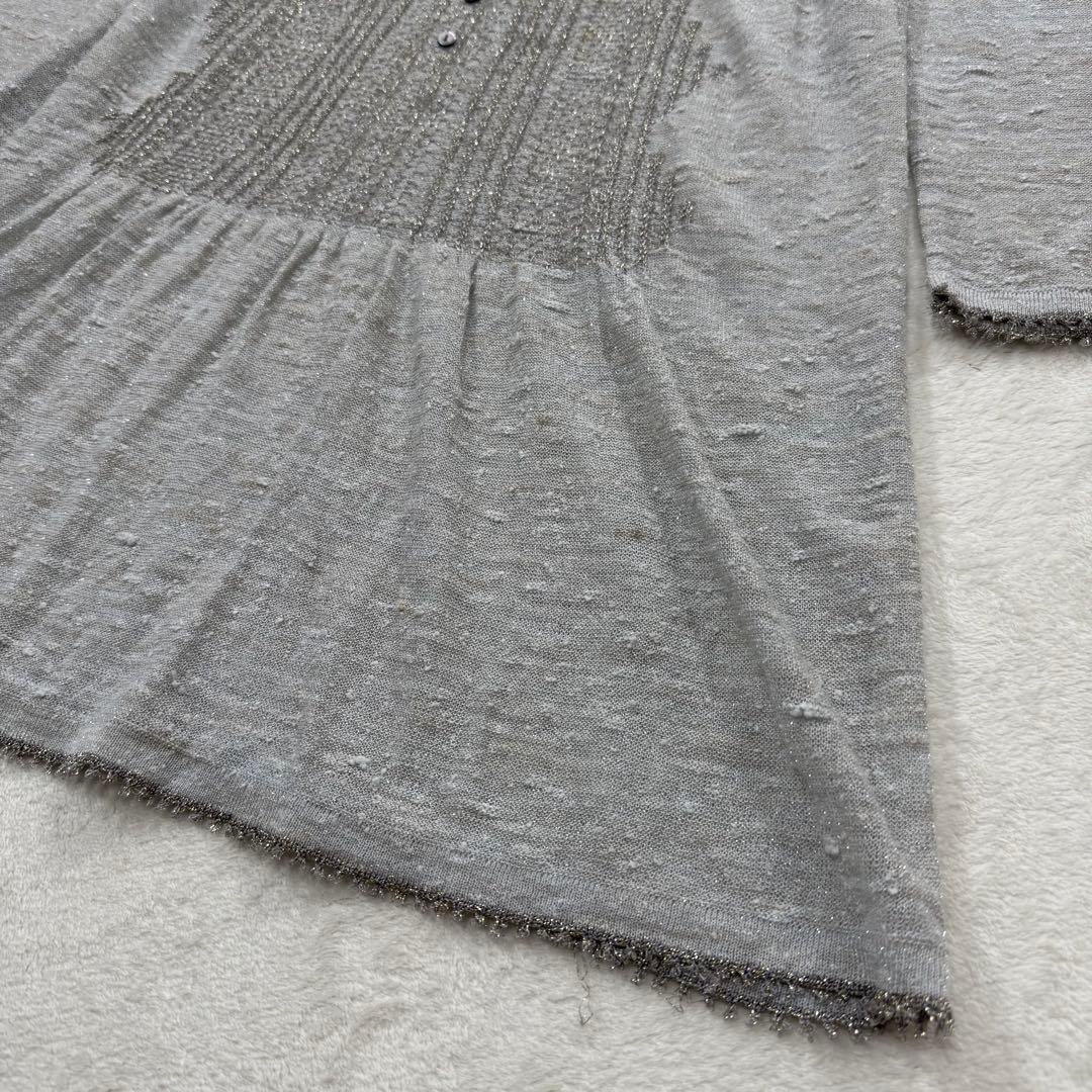 haat ISSEY MIYAKE ラメ デザイン ワンピース 2