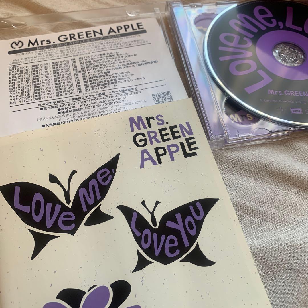Mrs. GREEN APPLE Love me,Love you 初回限定盤