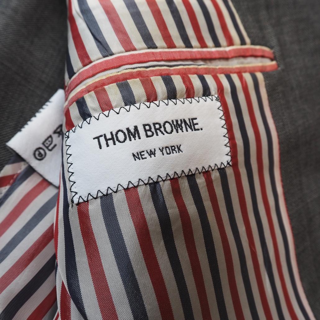 THOM BROWNE. NEW YORK クロスカンパニー期 段返りジャケット