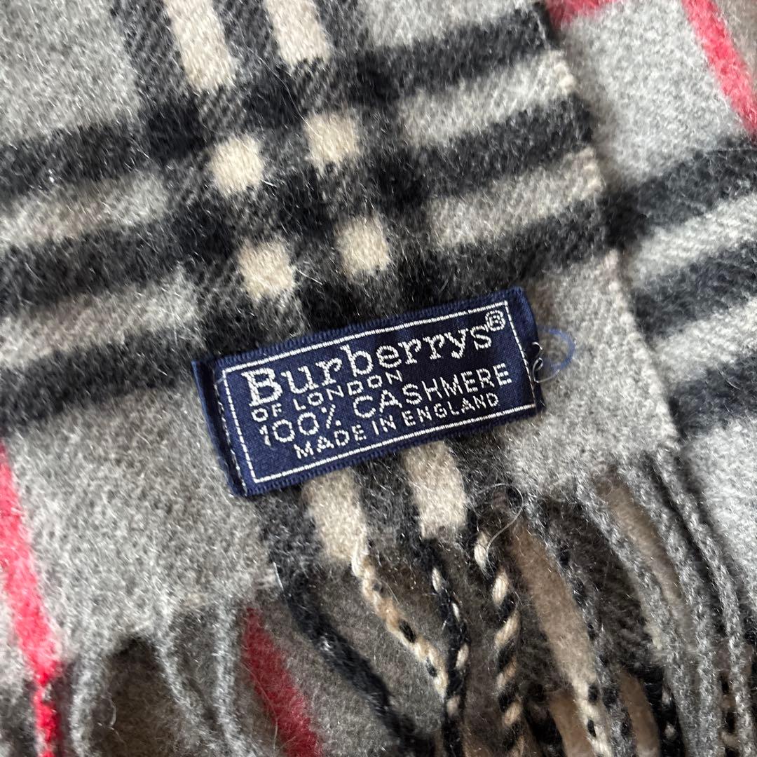 【値下げ】Burberry 100% カシミヤ ノバチェック柄マフラー