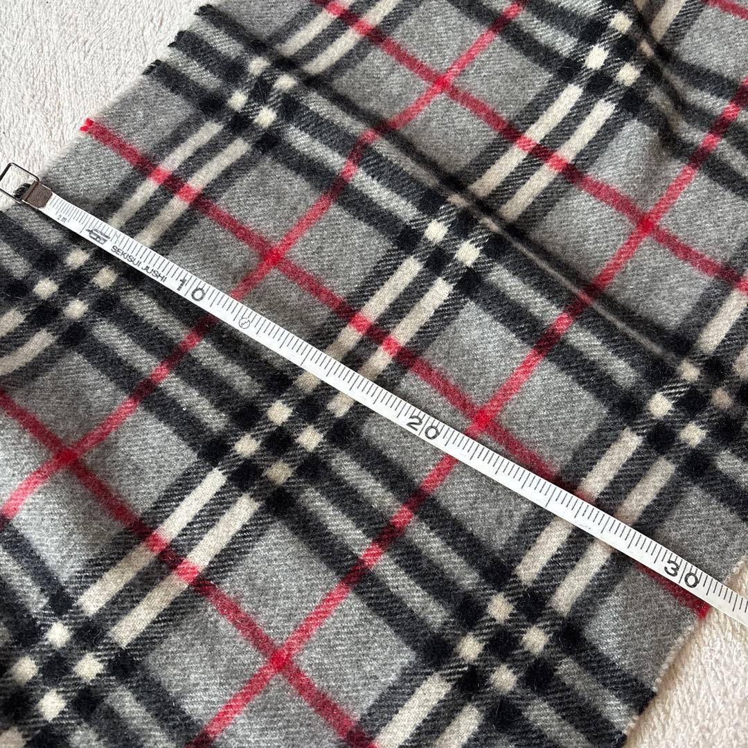 【値下げ】Burberry 100% カシミヤ ノバチェック柄マフラー