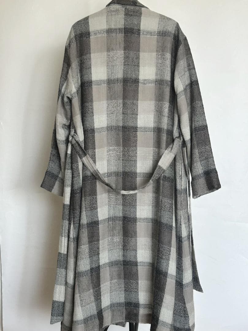 pas de calais パドカレ 未着用 チェックライトアウターコート