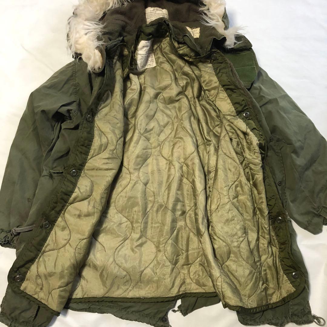 美品 フルセット 70s US ARMY 米軍実物M-65 モッズコート