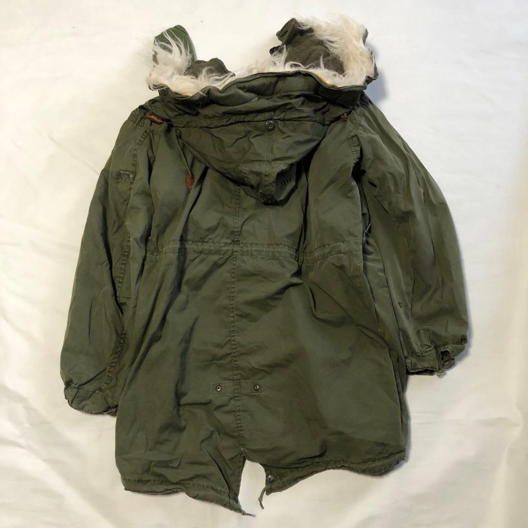 美品 フルセット 70s US ARMY 米軍実物M-65 モッズコート