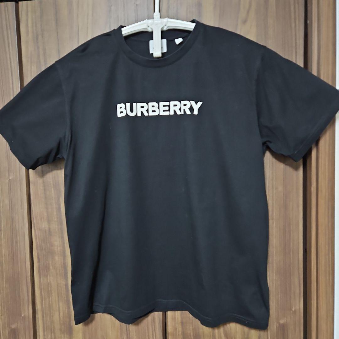 バーバリー Tシャツ ロゴ ブラック 型番8055307 サイズL