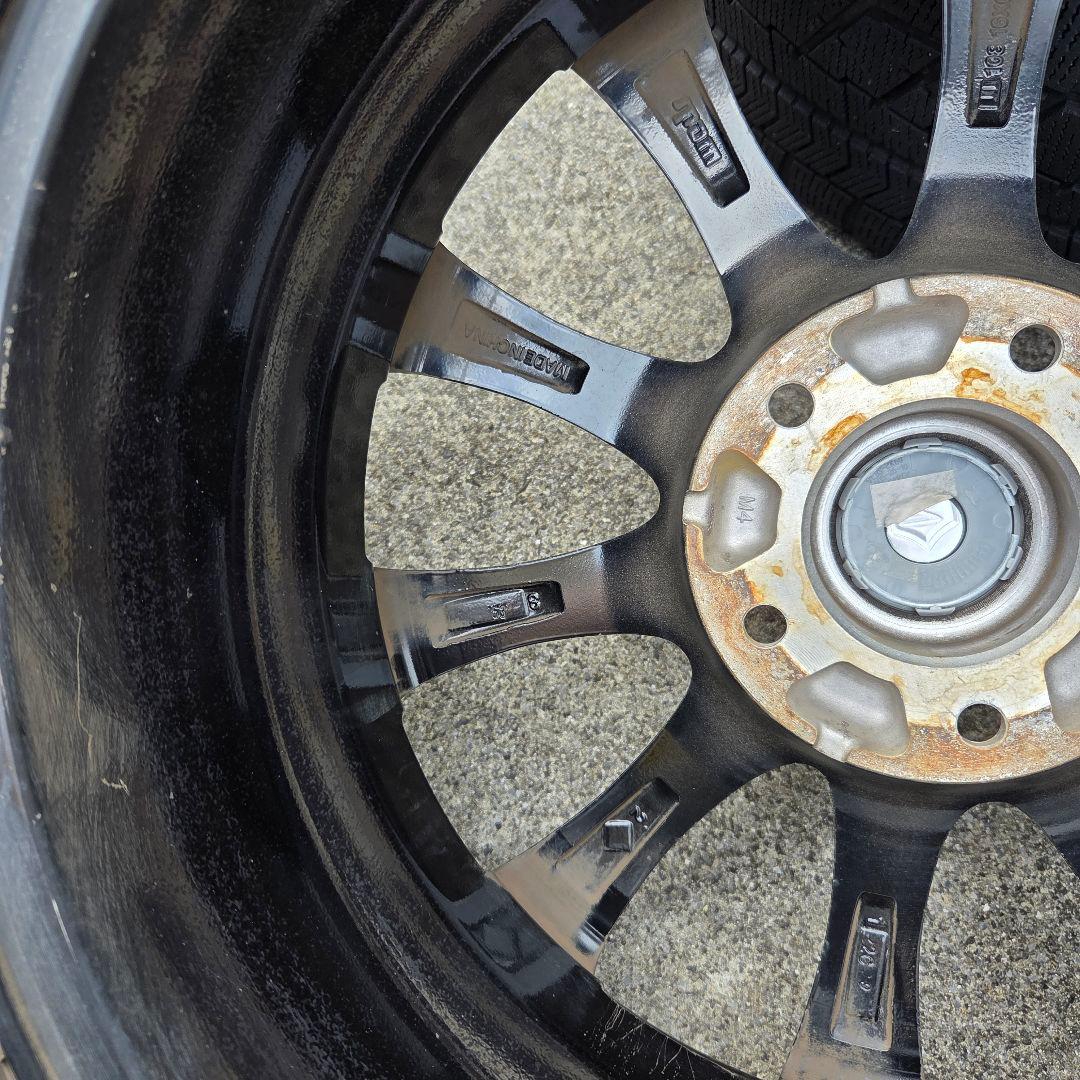 スタッドレス ホイール4本セット VRX 205/60R16 weds