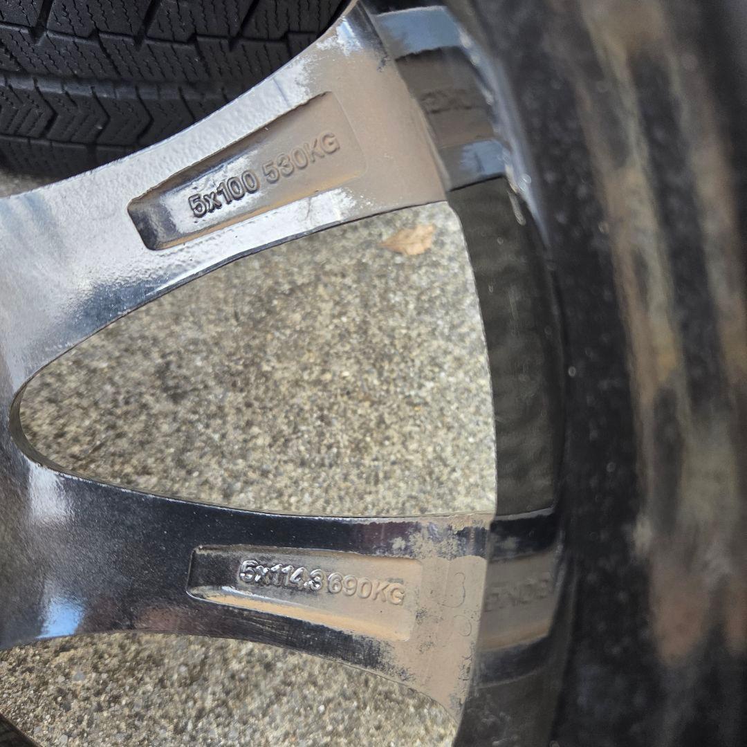 スタッドレス ホイール4本セット VRX 205/60R16 weds