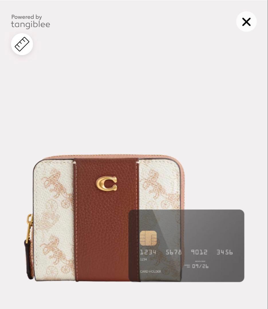 COACH ビルフォールド ウォレット・ホース アンド キャリッジ プリント
