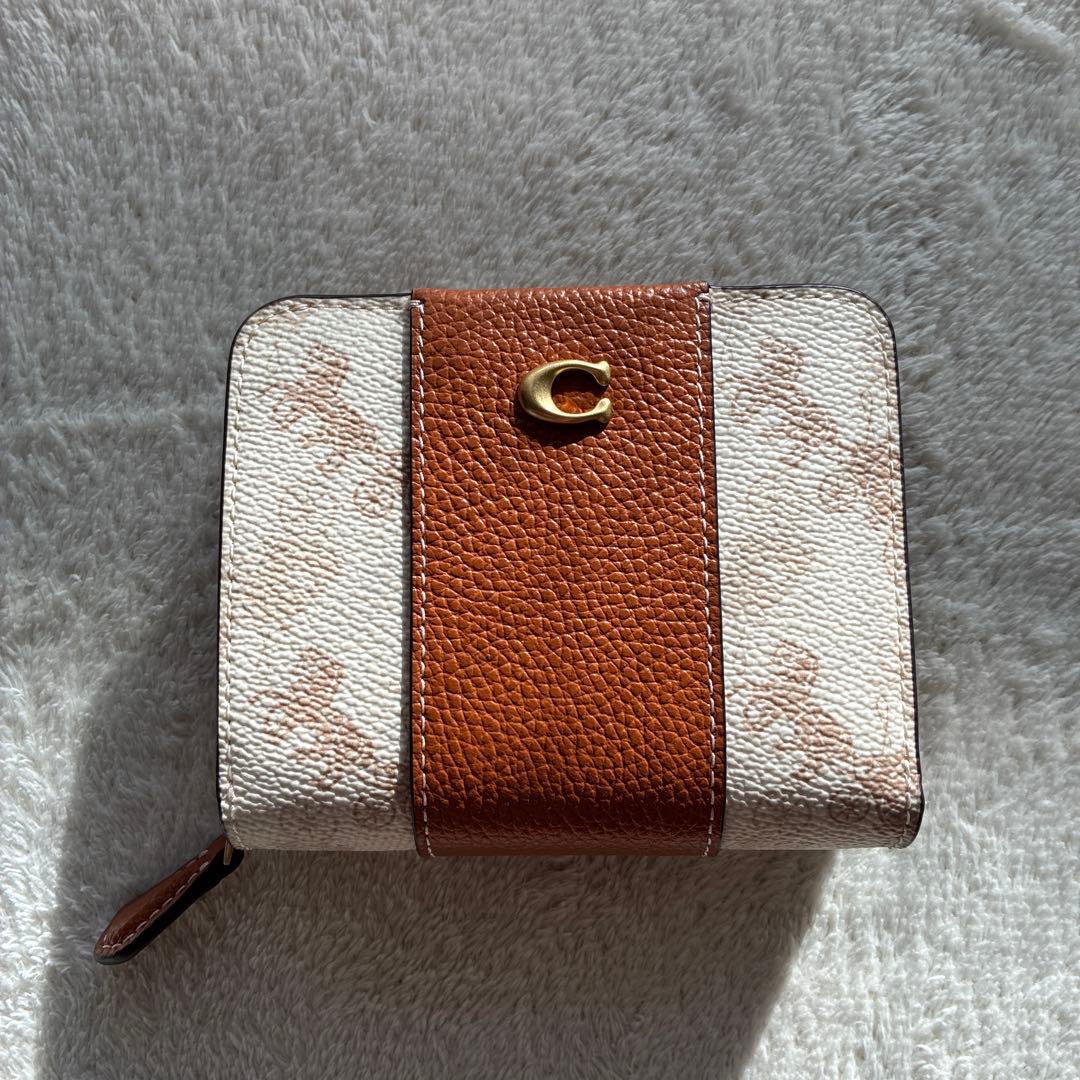 COACH ビルフォールド ウォレット・ホース アンド キャリッジ プリント