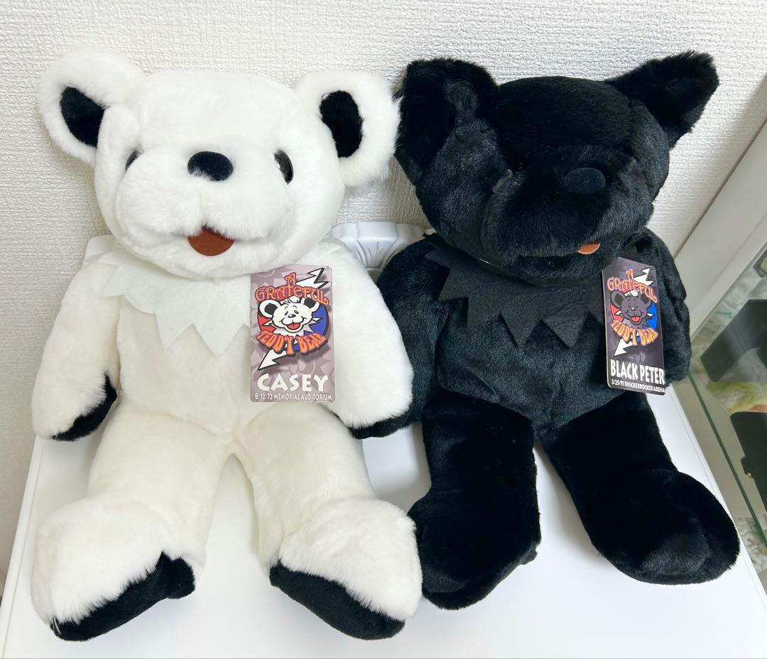 新品 グレイトフルデッドベア ブラックピーター black peter くま