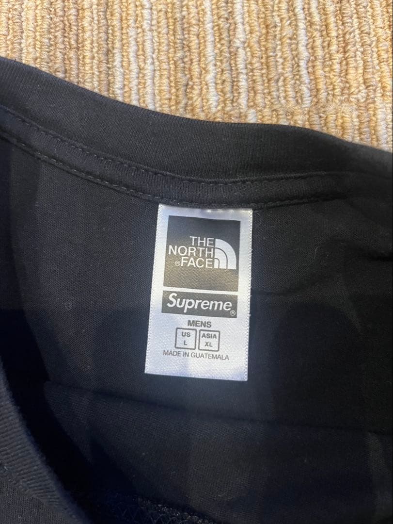 The North Face x Supreme Tシャツ ブラック