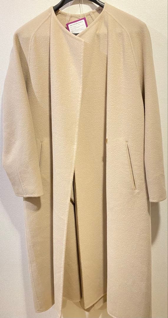 MUSE de Deuxieme Classe ノーカラー　ロングコート