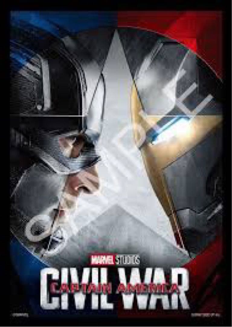 シビル・ウォー　キャプテン・アメリカ　ビジュアルアートポスター