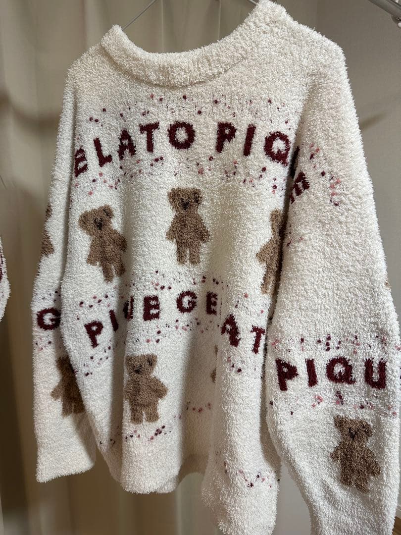 GELATO PIQUE ベア 上下セット ルームウェア ホリデー限定
