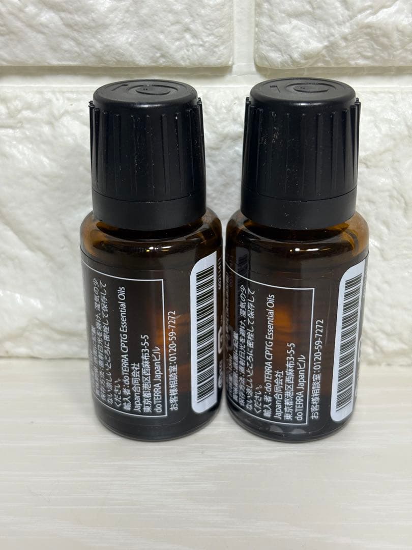 doTERRA ドテラ　ペパーミント15 ml ２本　新パッケージ