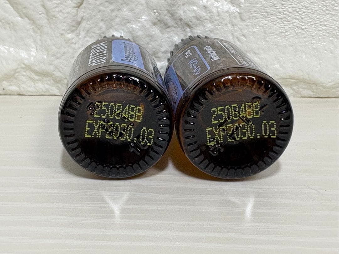 doTERRA ドテラ　ペパーミント15 ml ２本　新パッケージ