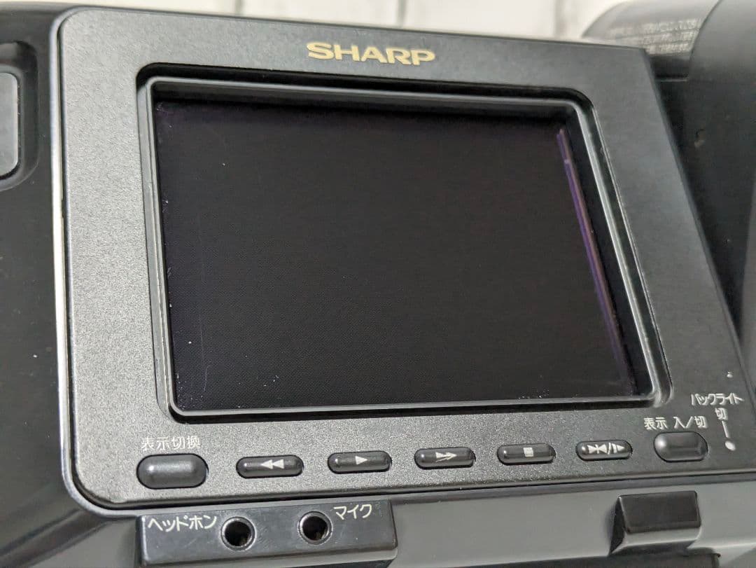 ② SHARP　VL-HL15　Hi8　8mm対応　ビデオカメラ